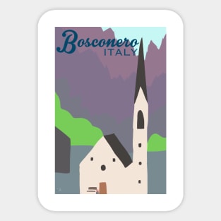 Bosconero Italy Sticker